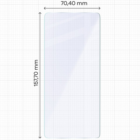 Elastyczne szkło hybrydowe Bizon Glass Mule do Asus Zenfone 12 Ultra