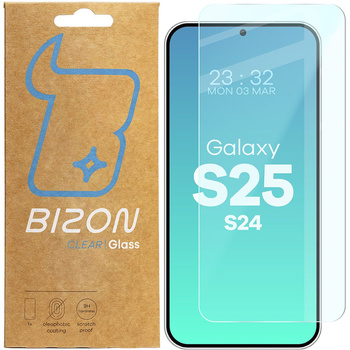 Szkło hartowane Bizon Glass Clear 2 do Galaxy S25 / S24