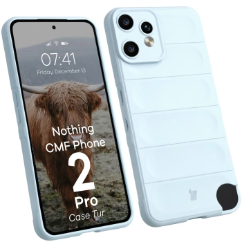 Pancerne etui Bizon Case Tur do Nothing CMF Phone 2 Pro, jasnoniebieskie