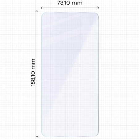 Elastyczne szkło hybrydowe Bizon Glass Mule do Galaxy A56 5G