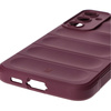 Pancerne etui Bizon Case Tur do Galaxy S23 FE, burgundowe
