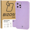 Ekologiczne etui Bizon Bio-Case do iPhone 12 Pro, fioletowe