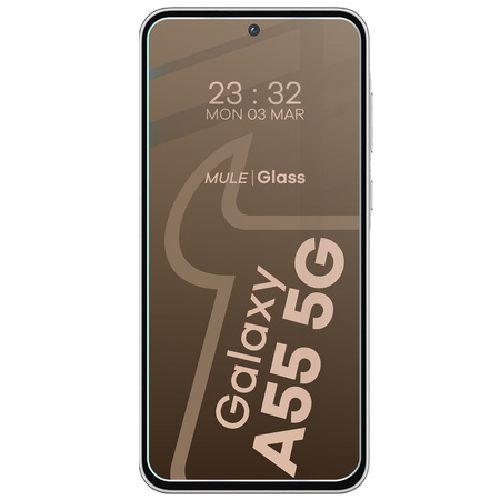 Elastyczne szkło hybrydowe Bizon Glass Mule do Galaxy A55 5G
