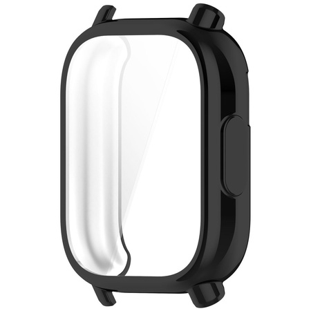 Etui z osłoną ekranu Bizon Case Watch Felipe do Xiaomi Redmi Watch 5 Active, czarne