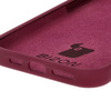 Silikonowe etui Bizon Soft Case do iPhone 16 Plus, ciemnofioletowe