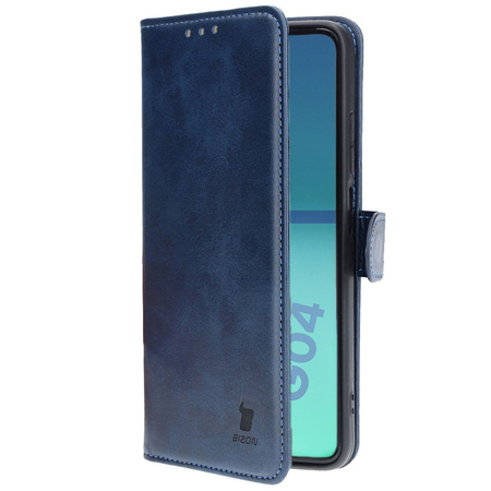 Etui z klapką Bizon Case Pocket do Motorola Moto G04 / G24, granatowe