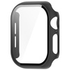 Etui ze szkłem do zegarka Bizon Case+Glass Watch do Apple Watch 11 / 10 (46mm), czarne