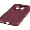 Pancerne etui Bizon Case Tur do Xiaomi Redmi Note 15 Pro 5G, burgundowe