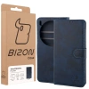 Etui z klapką Bizon Case Pocket do Vivo X300 Pro, granatowe