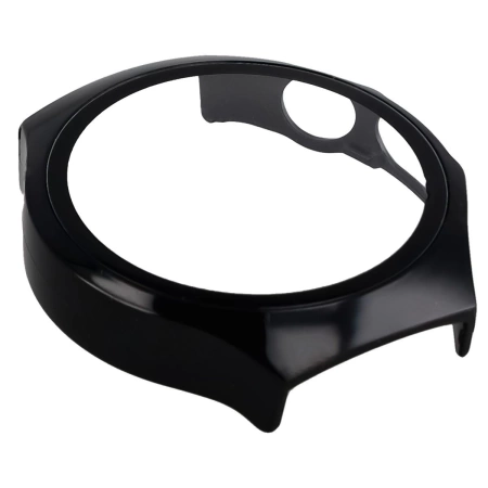 Etui ze szkłem do zegarka Bizon Case+Glass Watch do Huawei Watch 5 42 mm, czarne