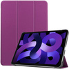 Etui Bizon Case Tab Croc do iPad Air 6 / Air 5 / Air 4, ciemnofioletowe
