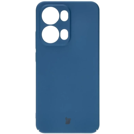 Etui Bizon Case Łupka do Oppo Reno13 Pro, niebieskie