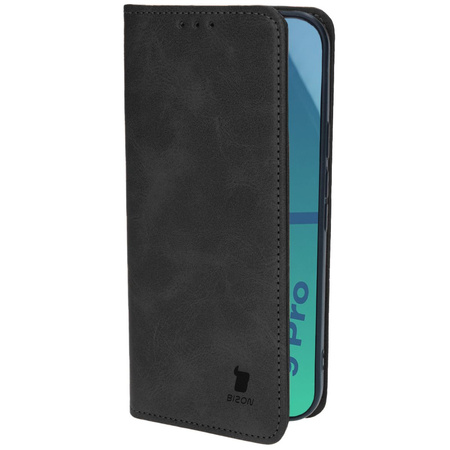 Etui z klapką Bizon Case Pocket Pro do Google Pixel 9 Pro, czarne