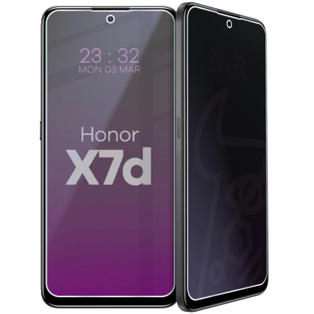 Prywatyzujące szkło hybrydowe Bizon Glass Mule Shadow do Honor X7d, matowe