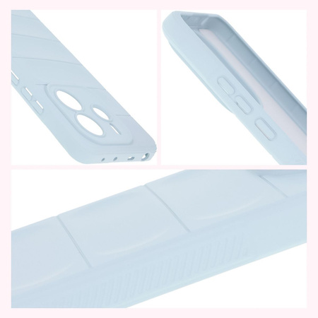 Pancerne etui Bizon Case Tur do Xiaomi Redmi Note 14 5G, jasnoniebieskie