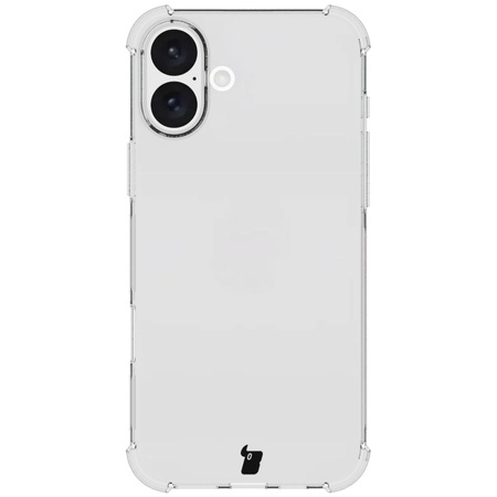 Etui + 2x szkło hartowane + szkiełko na obiektyw Bizon Case Clear Pack do iPhone 16 Plus