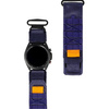Sportowy pasek do zegarka Bizon Strap Watch Adventure do Galaxy Watch 22mm, granatowy
