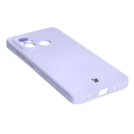 Etui Bizon Case Silicone Sq do Xiaomi Redmi 12C, jasnofioletowe