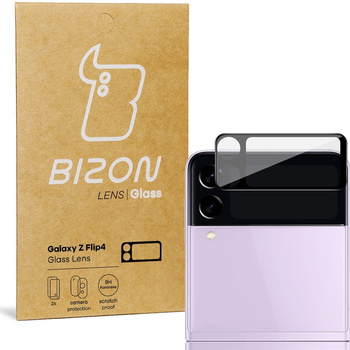 Szkło na aparat Bizon Glass Lens dla Galaxy Z Flip4, 2 sztuki