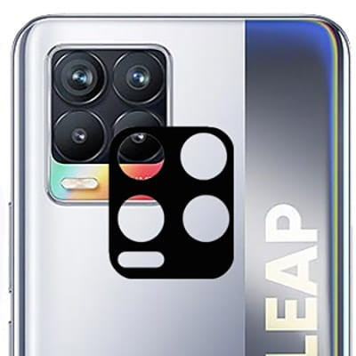 3x Szkło hartowane + szybka na aparat Bizon Glass Clear Pack do Realme 8 / 8 Pro