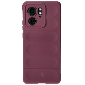 Pancerne etui Bizon Case Tur do Motorola Edge 40, burgundowe