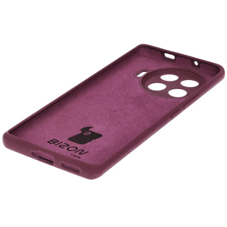 Silikonowe etui Bizon Soft Case do Tecno Spark 20 Pro+, ciemnofioletowe
