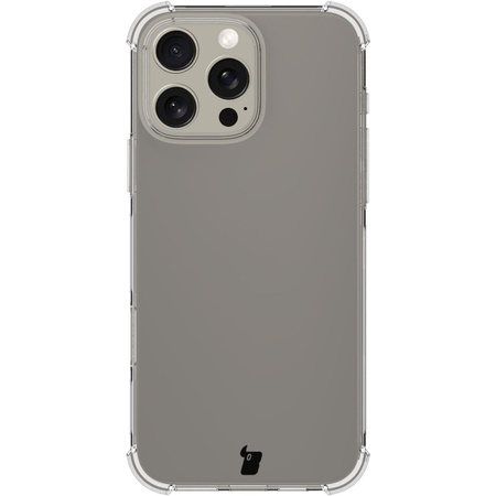 Etui + 2x folia na ekran + szkiełko na obiektyw Bizon Case Clear Pack do iPhone 16 Pro Max