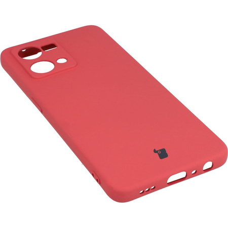 Etui Bizon Case Silicone do OPPO Reno 7 4G, ciemny róż