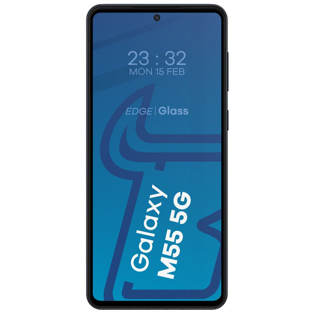 2x Szkło + szybka na aparat BIZON Edge 2 Pack do Galaxy M55 5G