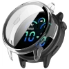 Etui ze szkłem do zegarka Bizon Case+Glass Watch do Garmin Vivoactive 6, przezroczyste