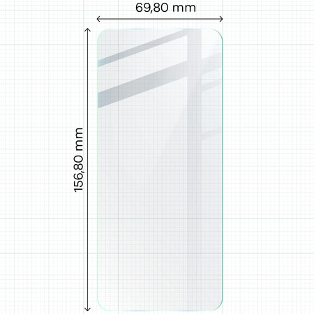Szkło hartowane Bizon Glass Clear 2 do Honor 90 Lite