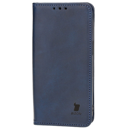 Etui z klapką Bizon Case Pocket Pro do iPhone 13, granatowe