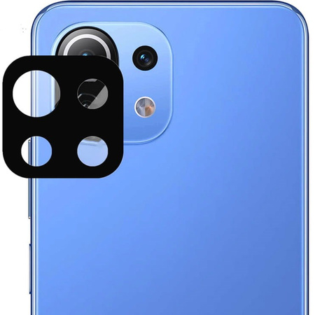 Szkło na aparat Bizon Glass Silk Lens dla Xiaomi Mi 11 Lite / 5G / 5G NE, 2 sztuki
