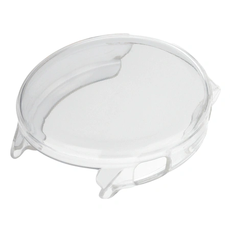 Etui z osłoną ekranu Bizon Case Watch Felipe do Garmin Venu 4 45 mm, przeźroczyste