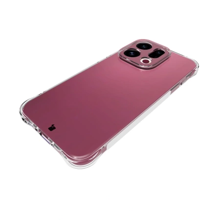Elastyczne etui Bizon Case Salpa do Oppo Find X9, przezroczyste