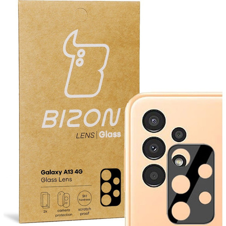Szkło na aparat Bizon Glass Lens dla Galaxy A13 4G, 2 sztuki