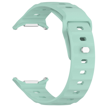 Silikonowy pasek Bizon Strap Watch Silicone G do Galaxy Watch Ultra 2 / 1, miętowy