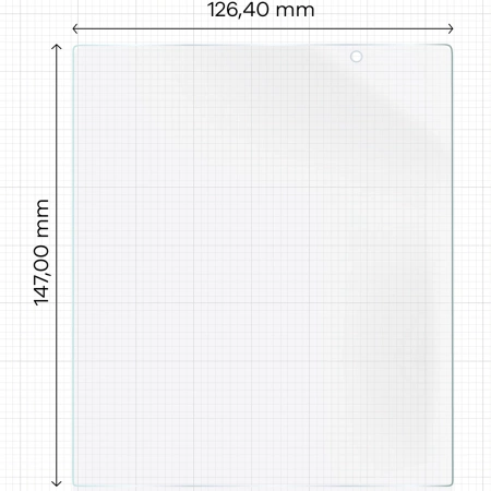 Folia hydrożelowa na środkowy ekran Bizon Glass Hydrogel Mid Duo do Galaxy Z Fold6, 2 sztuki