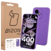 Silikonowe etui Bizon Soft Case do Honor 400, fioletowe