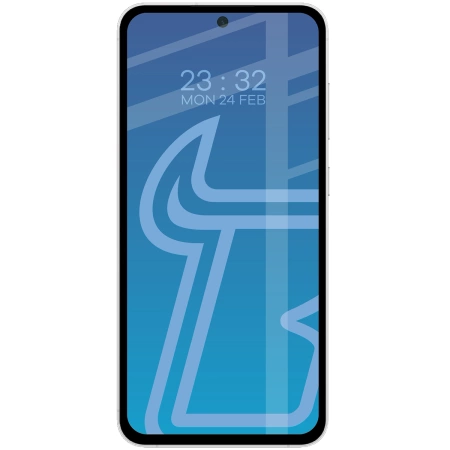 Szkło hartowane Bizon Glass Edge 2 do Galaxy S25 FE/S24 FE/A37 5G/A36 5G/A56 5G, czarna ramka