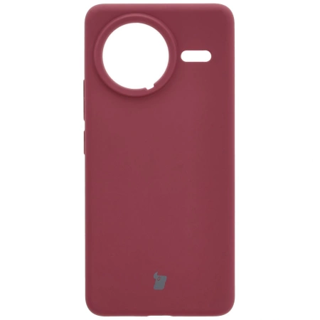 Silikonowe etui Bizon Soft Case do Xiaomi POCO F7 Ultra, ciemnofioletowe