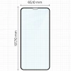 Szkło hartowane Bizon Glass Edge do iPhone 11 Pro / Xs, czarne