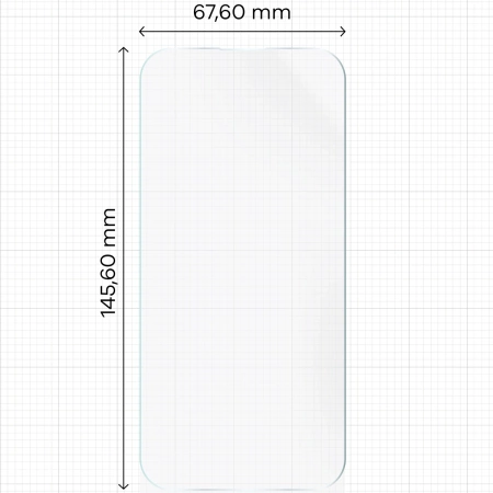 Folia hydrożelowa na ekran Bizon Glass Hydrogel Front Duo do iPhone 17 / 17 Pro / 16 Pro, 2 sztuki
