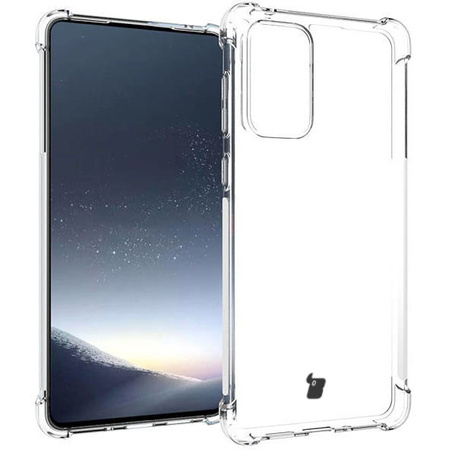 Etui + 2x szkło + obiektyw Bizon Case Clear Pack do Galaxy A73 5G, przezroczyste