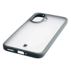 Etui Bizon Case Angelo do Xiaomi POCO F7, półprzezroczyste z szarą ramką