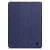 Etui z klapką Bizon Case Tab Croc do OnePlus Pad 3 / 2 Pro / OPPO Pad 4 Pro, granatowe