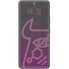 Prywatyzujące szkło hybrydowe Bizon Glass Mule Shadow do Realme 14T 5G, matowe