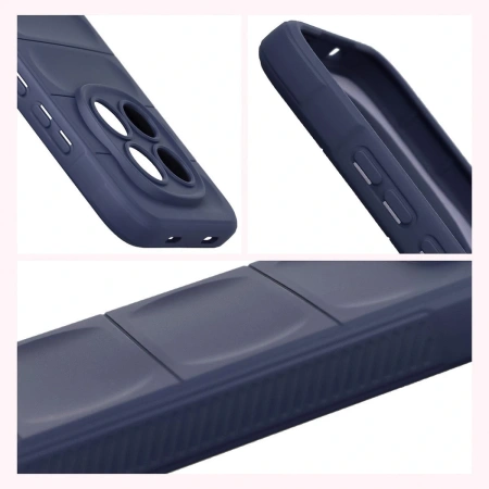 Pancerne etui Bizon Case Tur do Xiaomi Redmi Note 15 Pro 5G, granatowe