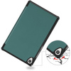 Etui Bizon Case Tab Croc do Lenovo Tab M8 Gen 3, ciemnozielone