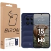Pancerne etui Bizon Case Tur do Xiaomi Redmi Note 15 Pro Plus 5G / POCO M8 Pro 5G, granatowe